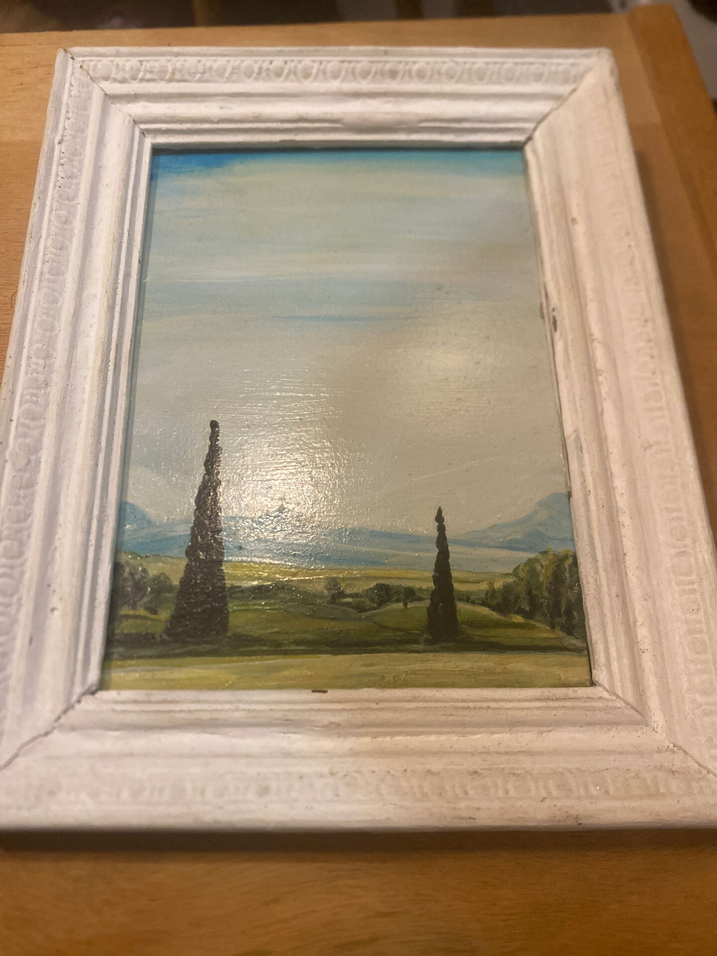 Peinture paysage originale - artiste française -