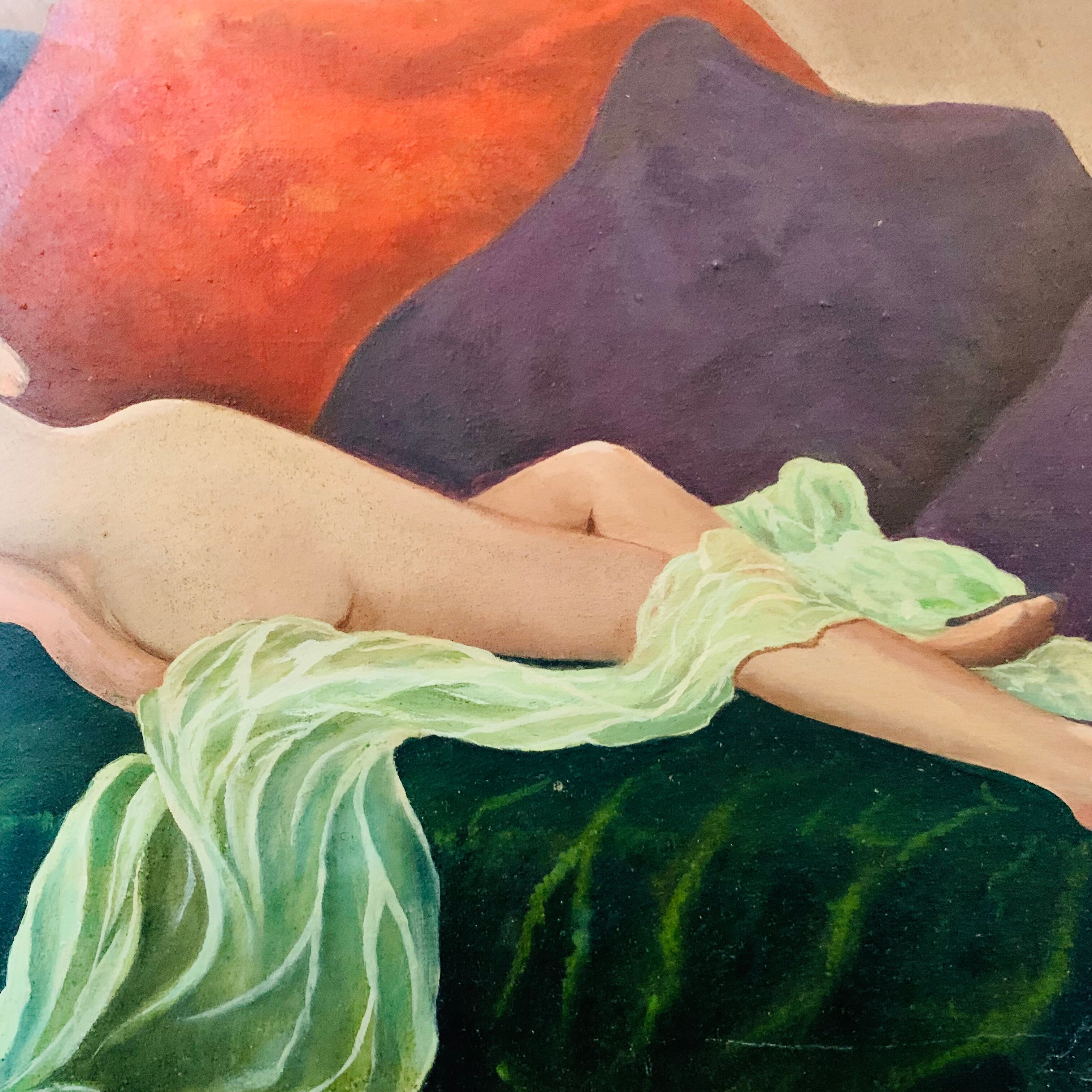 Painting "Elongated" by Lafage