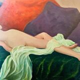 Painting "Elongated" by Lafage