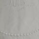 Antique embroidered sheet set of two linen pillowcases 235 X 305 cm monogram NC