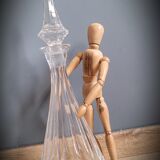 Pyramid crystal decanter