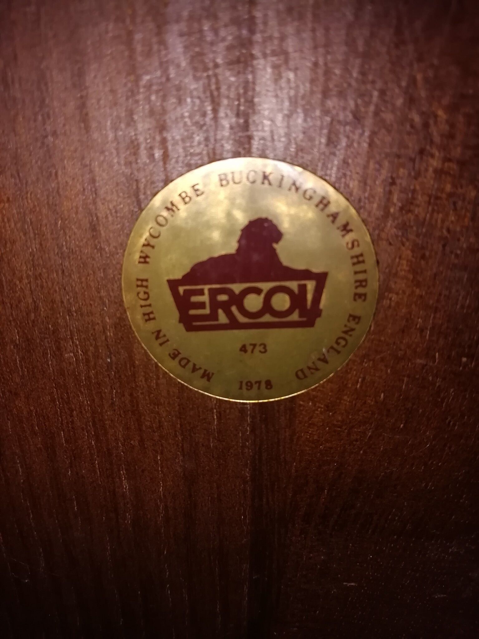 Rocking chair vintage Ercol