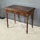 Marquetry system table, louis xvi style – 2nd half of the 19th century