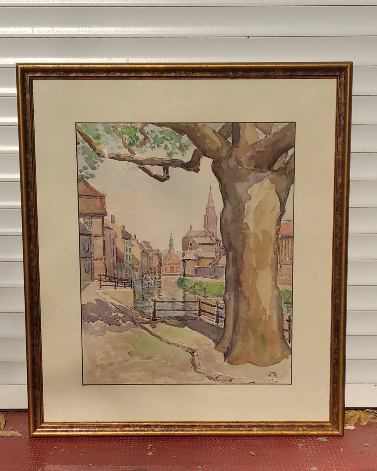 Watercolor Strasbourg The Old Town