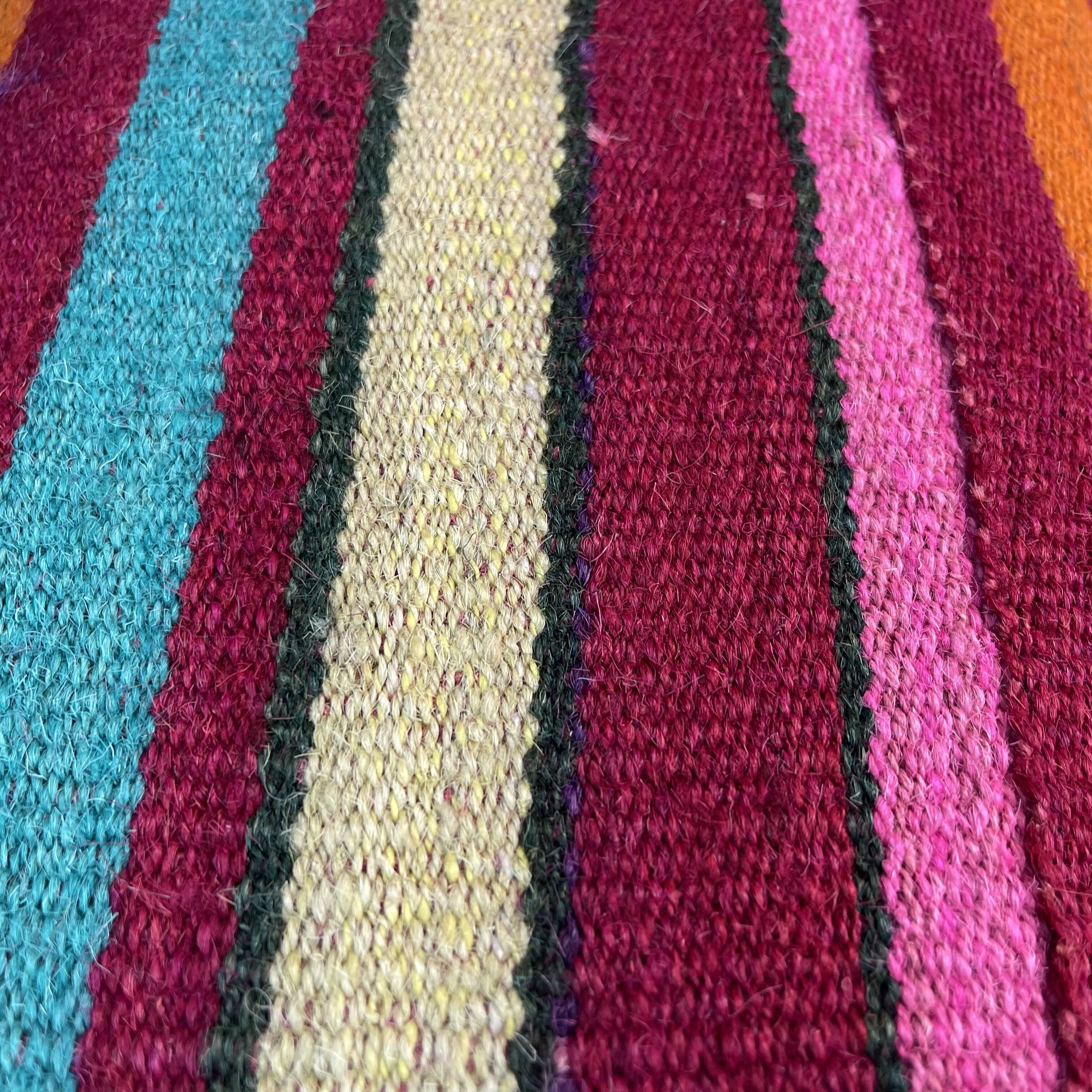 Vintage turkish kilim cushion cover, 30 x 50 cm