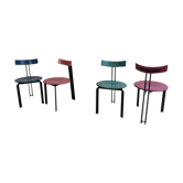 Set of 4 Harvink Zen eighties chairs