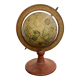Globe rotatif vintage