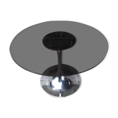 Table ronde pied tulipe vintage