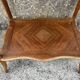 Louis XV style worker, wood and curly veneer, early 20th century