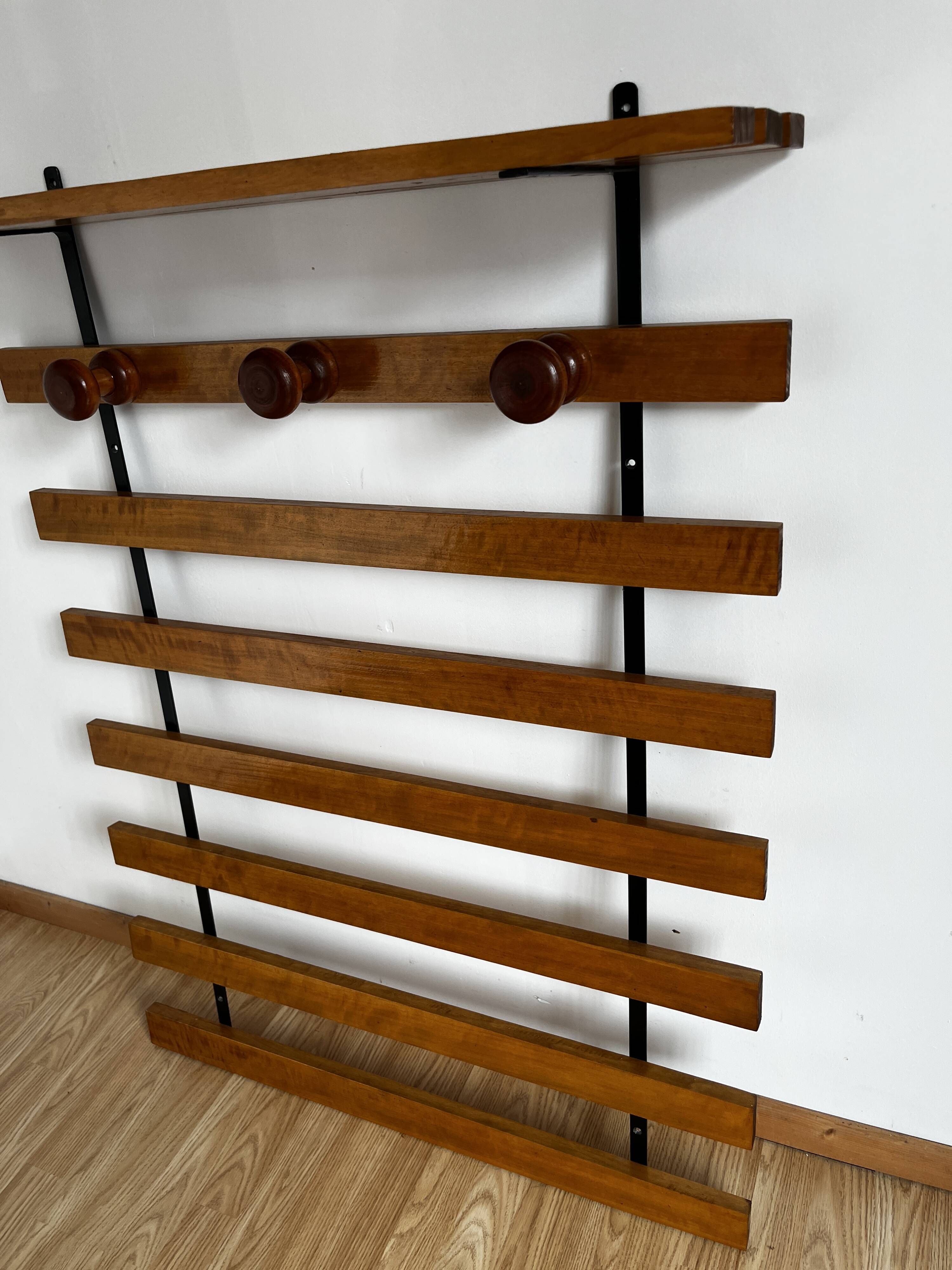 Coat rack cloakroom 1970