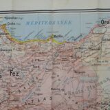 Toutey, Morocco map table