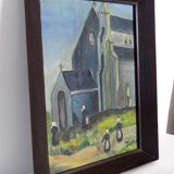 Huile sur toile signée