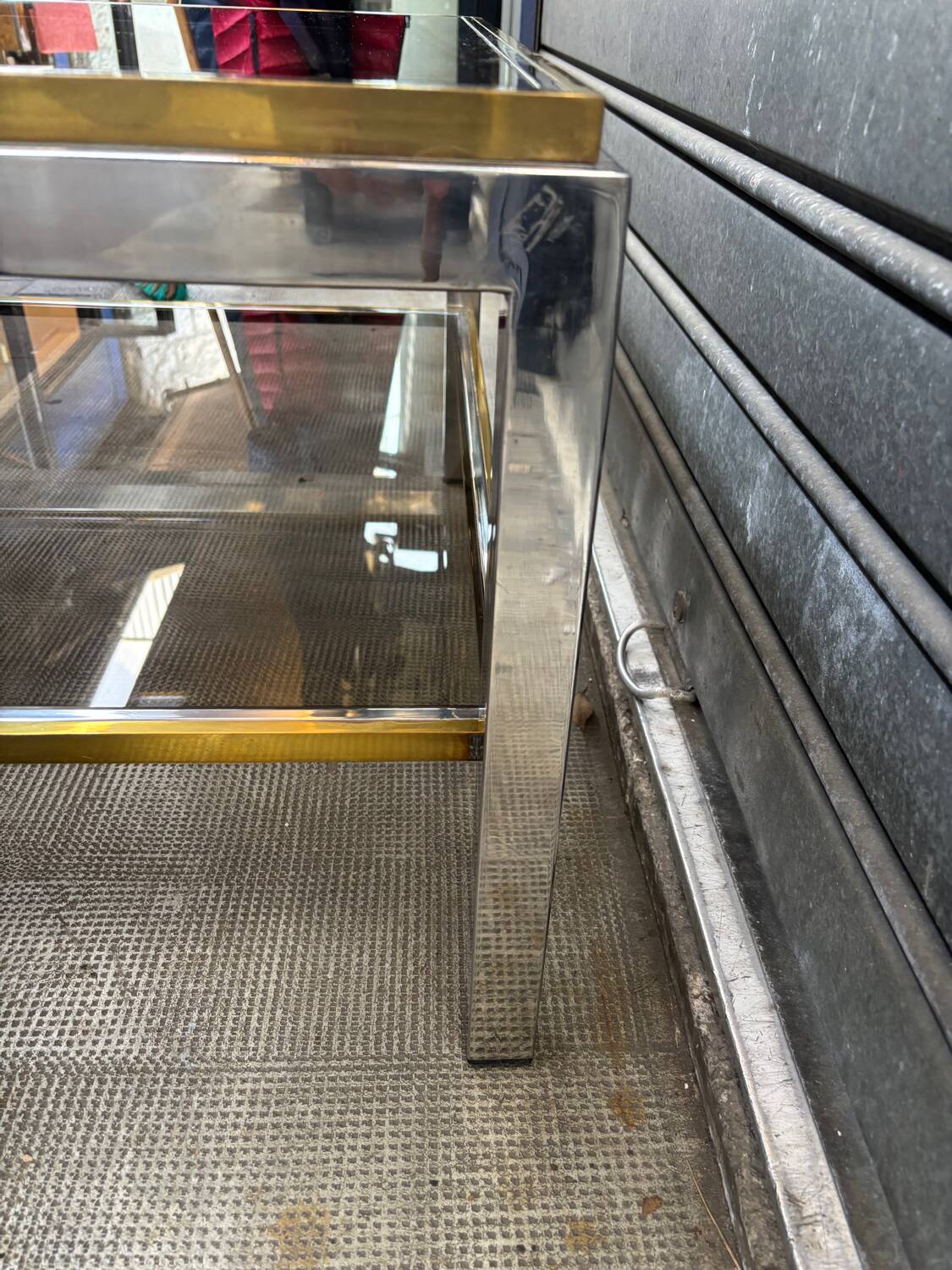 Square coffee table from the 70s