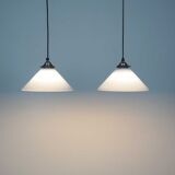 Set of 2 hanging lamps 1930