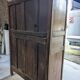 18th century Normandy oak wedding wardrobe