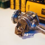 Acetylene motorcycle lamp