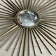 Curved mirror old witch's eye sun 86 cm
