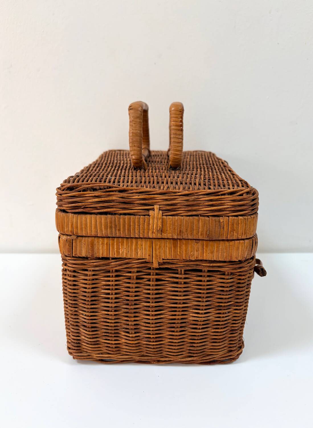Rattan basket, 1960s