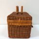 Rattan basket, 1960s
