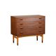 Commode en teck et hêtre de Børge Mogensen, Søborg Møbler