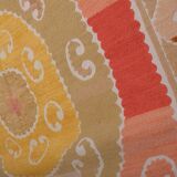 Hand knotted rug, vintage Turkish rug 117x151 cm