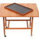 Tea cart with folding table top, Poul Jeppesen, Denmark, circa 1965