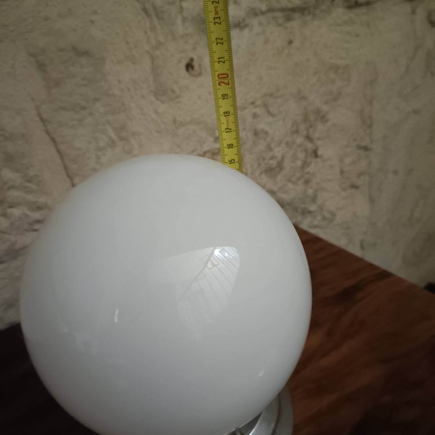Wall light, opal globe ceiling light