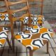 Set of 6 vintage Scandinavian chairs Bähre Mignon furniture 1960