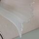Bedside lamp in metal and frosted glass art deco style