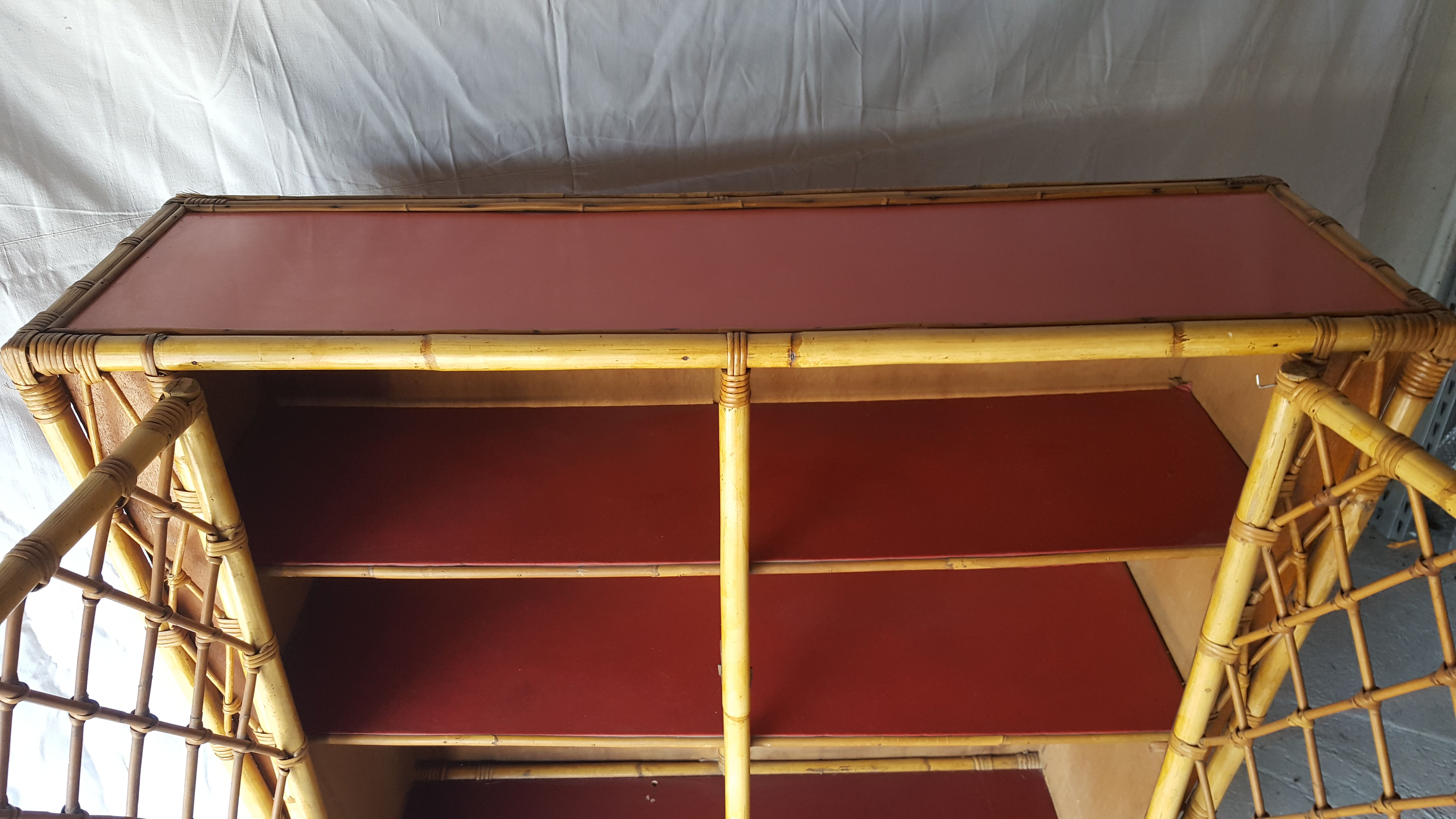 Buffet wicker years 60