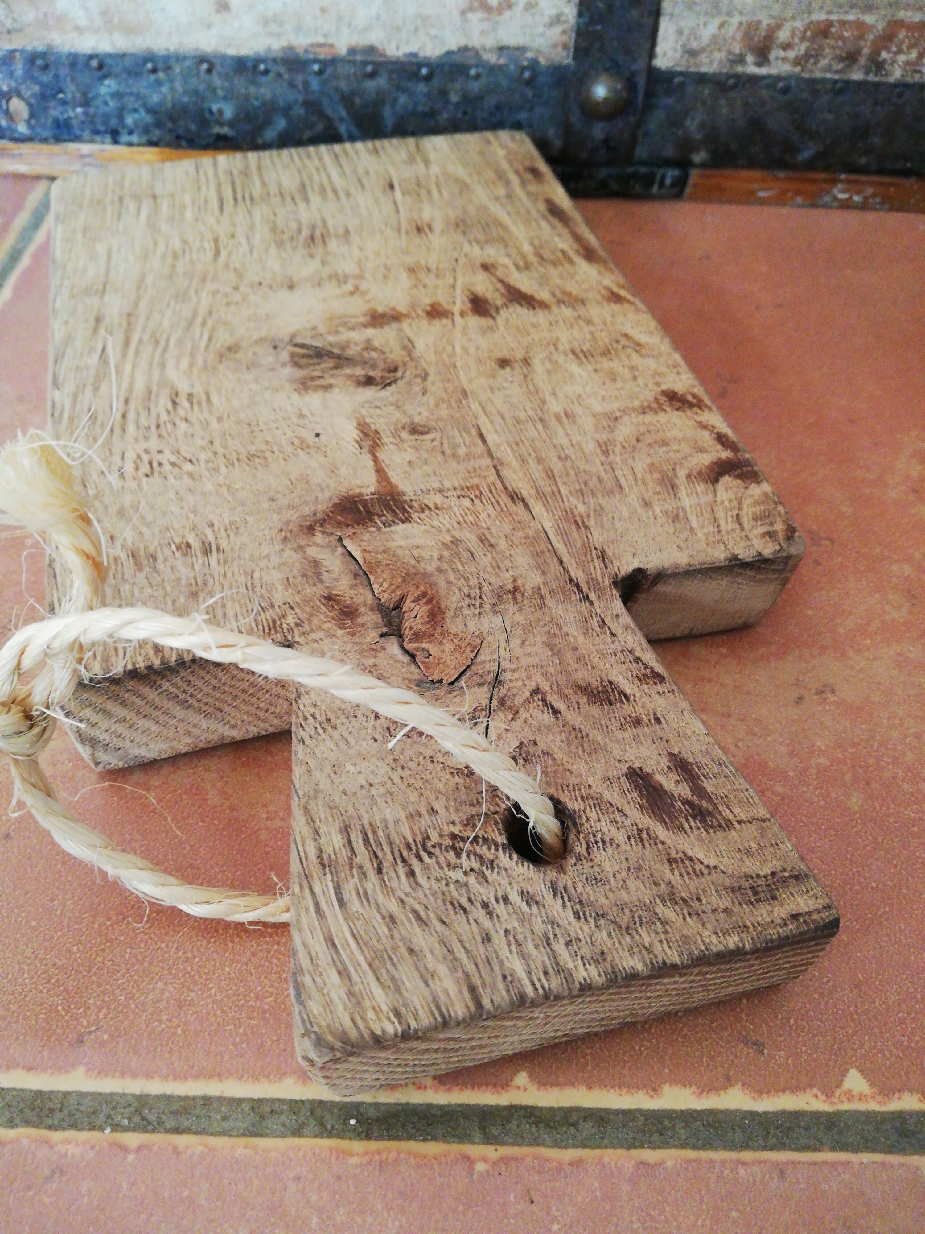 Planche à découper brocante