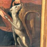 Oil painting on canvas, portrait of a young nobleman, 18th century