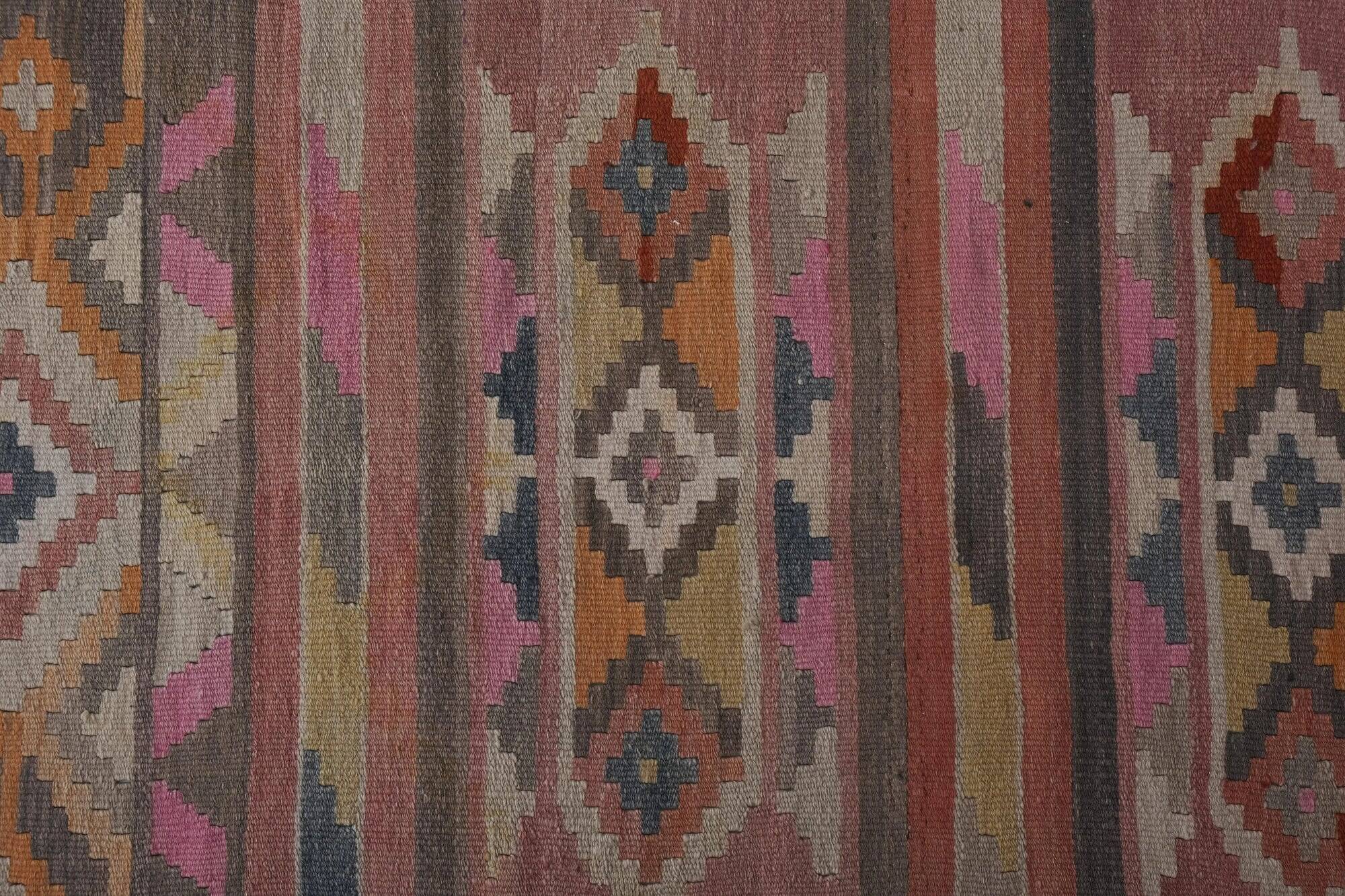 Vintage Turkish hallway rug 79x685 cm