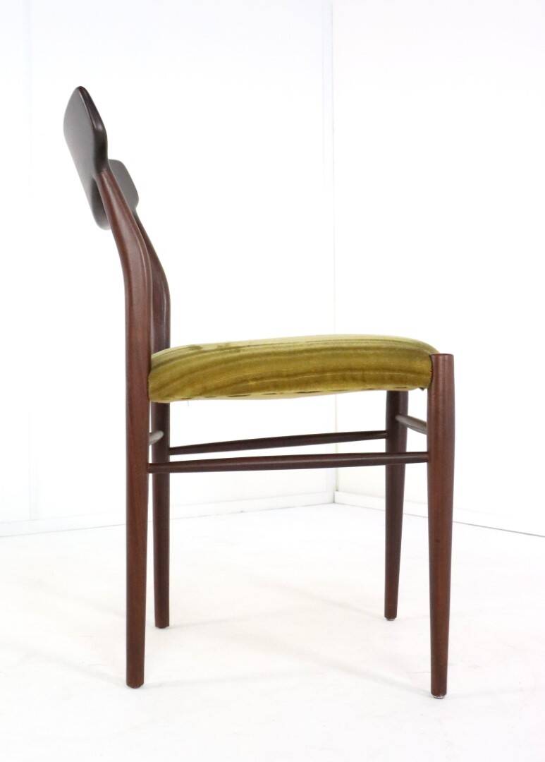 Set of 6 Lübke Otto Pollak mid centiry chairs 'Aldersbach'
