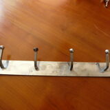 cloth holder or towel rack in chrome metal