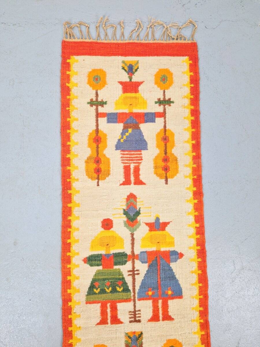 Vintage Chapel Kilim by Maria Domanska for Wawel Broste Kobe, Denmark, 1960s