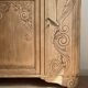 Art Deco oak sideboard with mirror (removable)