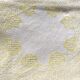 Serviettes de table vintage jaune et blanc