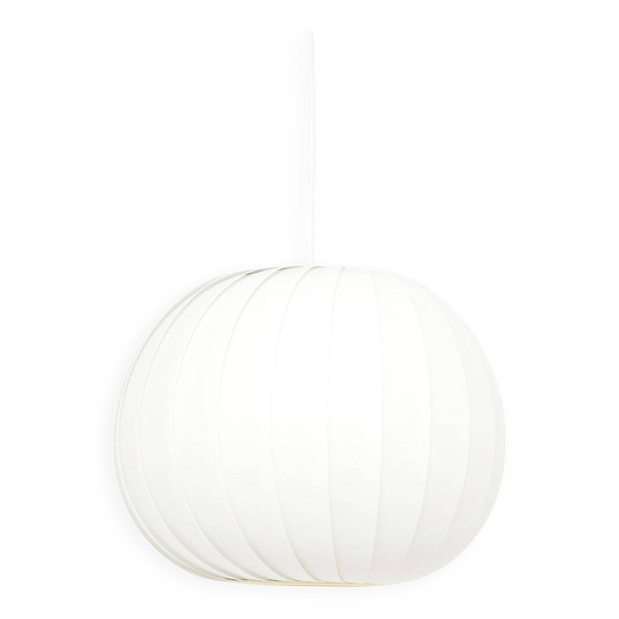 White Menuett lamp by L. Schioler, Denmark 1972