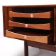 Vintage executive desk with sideboard, Arne Vodder for Sibast, 1960s