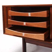 Bureau exécutif vintage avec buffet, Arne Vodder pour Sibast, années 1960