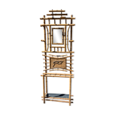 Bamboo coat rack