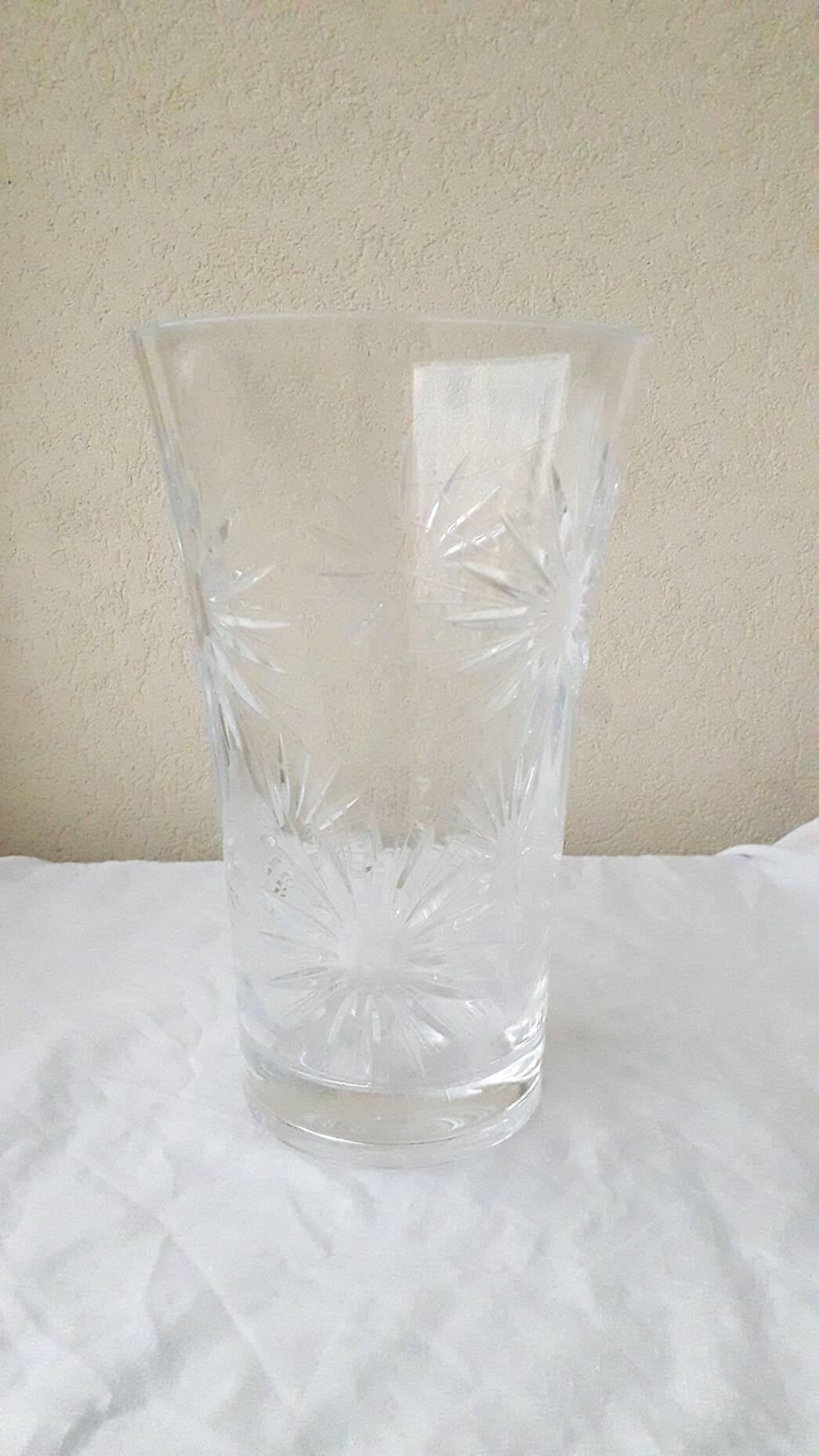 Vase en cristal