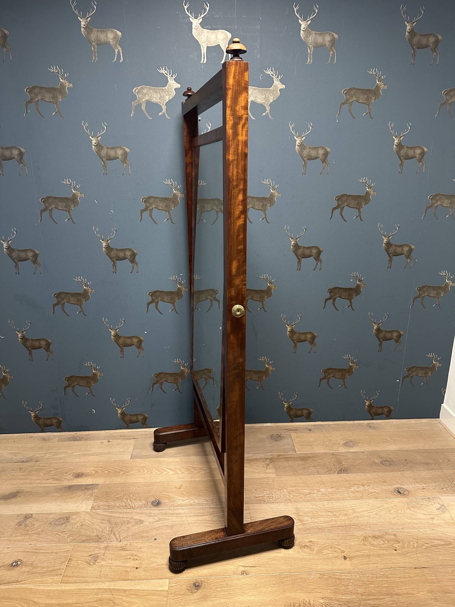 Regency Cheval Mirror ca. 1830