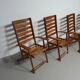 Ico Parisi garden seating set by Reguitti chairs / table