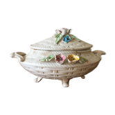 Antique decorative soup bowl