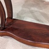 Mahogany console