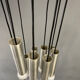 Tubular aluminum suspension 10 lights