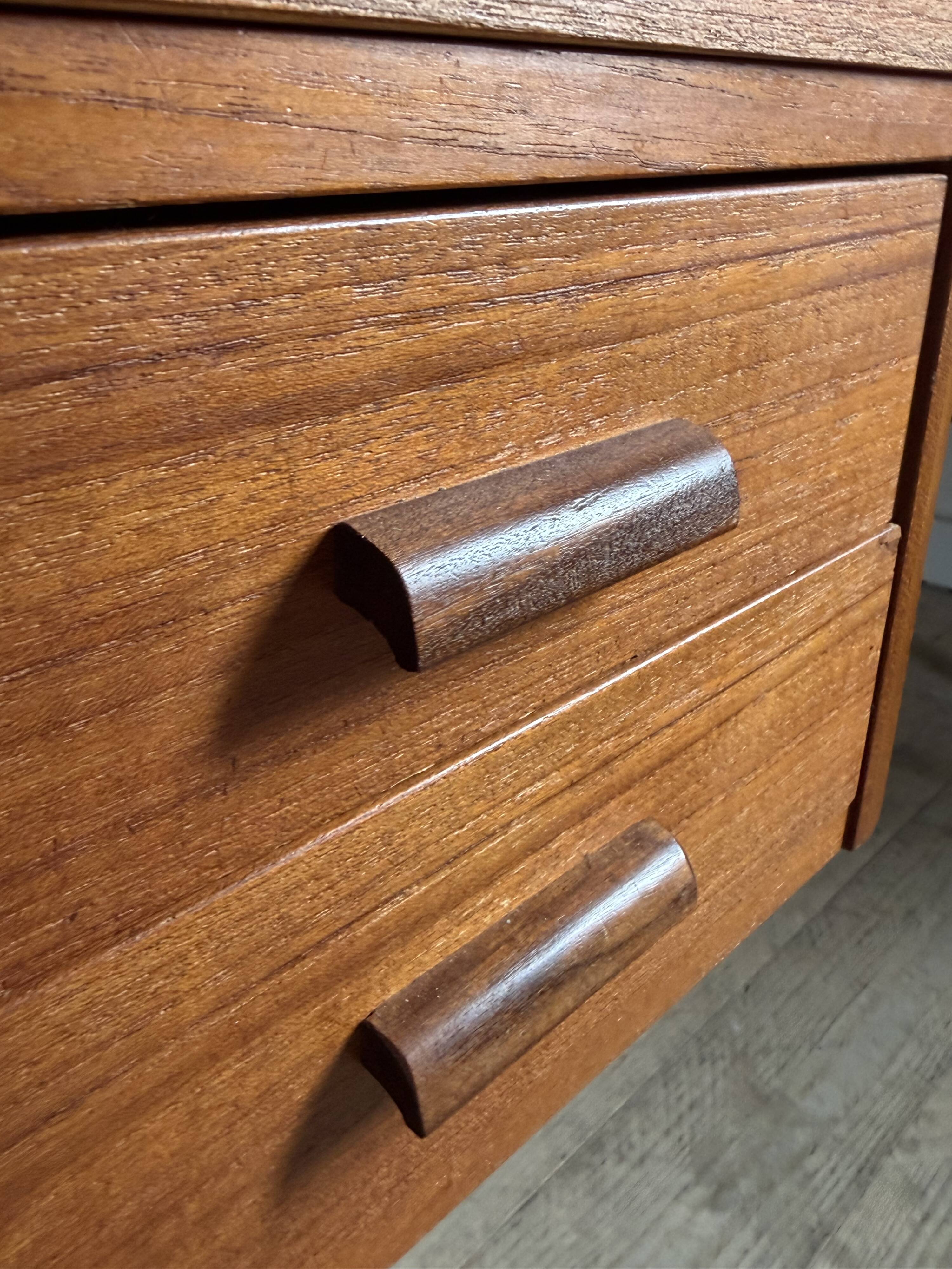 Scandinavian teak desk, Denmark