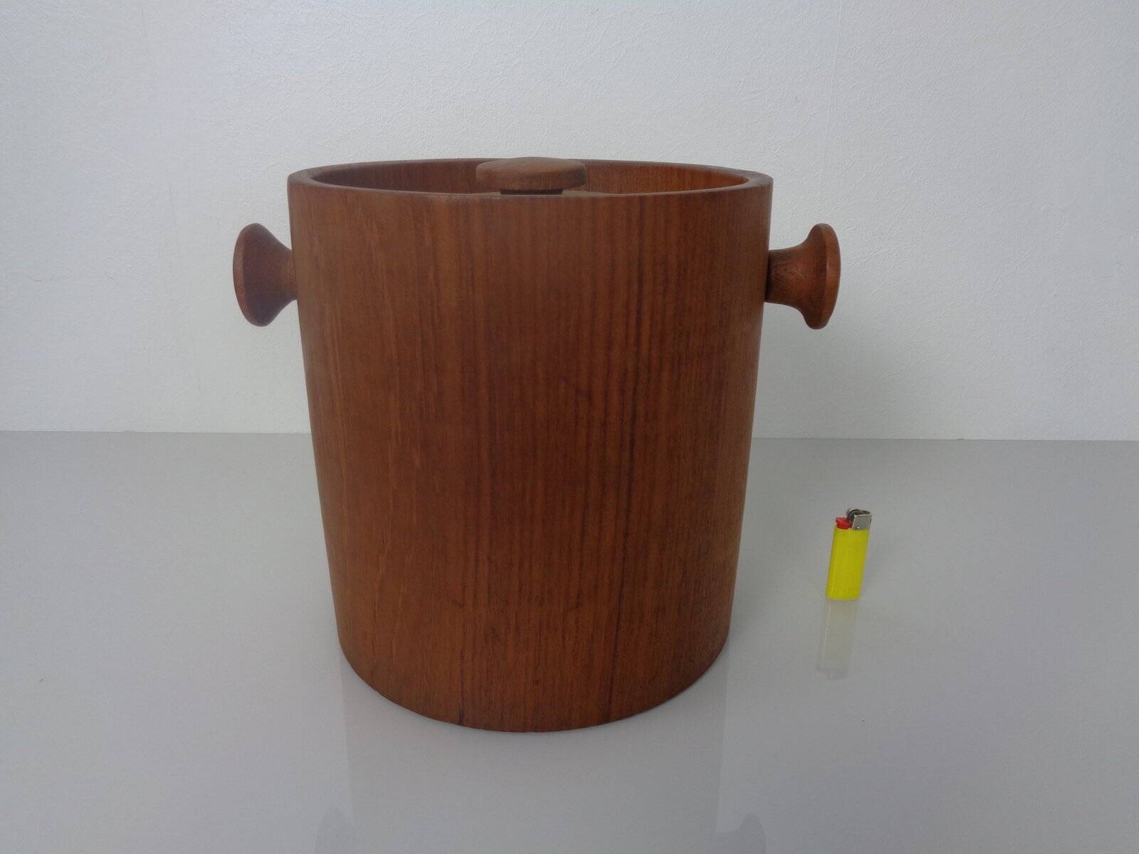 Danish Teak Ice Bucket 1960s